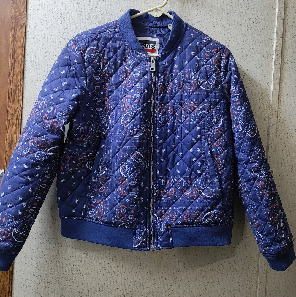 Levi's Navy Paisley Jacket